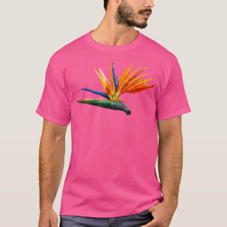 Pássaro da Flor do Paraíso Camisetas T Tshirt