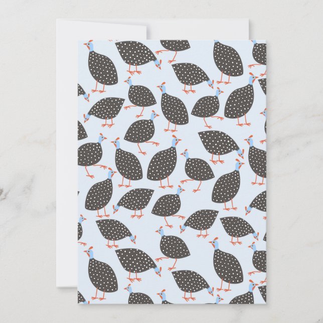 Pássaro de Hen da Guiné (Frente)