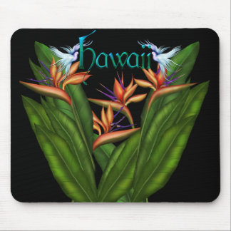 Pássaro de paraíso Havaí Mousepad