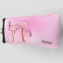 Pássaro Flamingo Rosa em Fundo Rosa