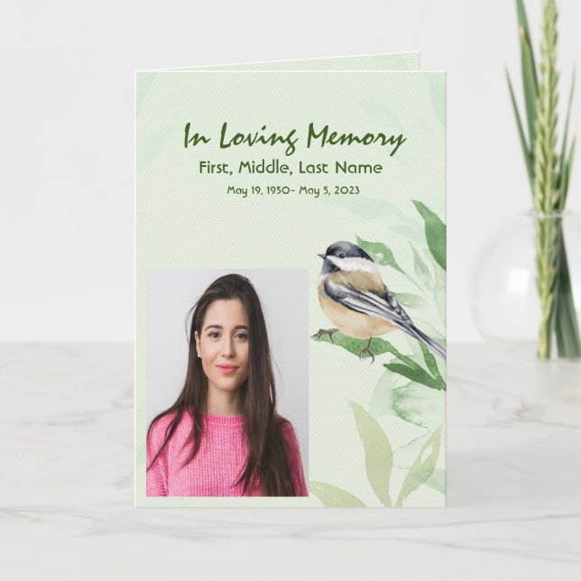 Pássaro Frango Personalizado do Programa Funeral (Frente)