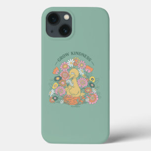 Pássaro Grande Gráfico Floral Crescer Gentileza