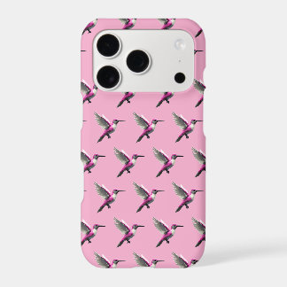 Pássaro Humino Rosa Pixelado