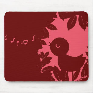 Pássaro Mousepad do canto
