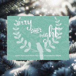 Pássaro na Feliz Laurel e no Cartão Corporativo Br