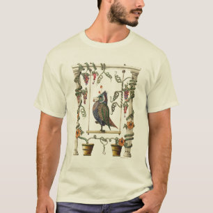 Pássaro no balanço - t-shirt orgânico vivo de E