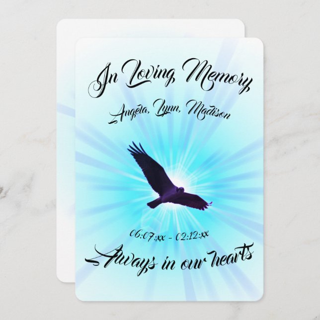 Pássaro Sojante, Na Memória Adorável (Frente/Verso)