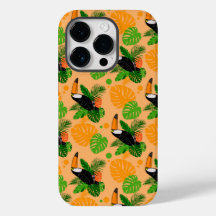 Pássaro Tátil Tropical Padrão sem costura