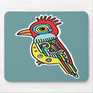 Pássaro tropical Mousepad