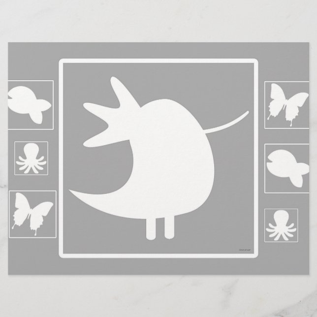 Pássaro Tweety + Folha de Coloração Amigos (Frente)