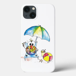 Pássaro Whimsical na Praia