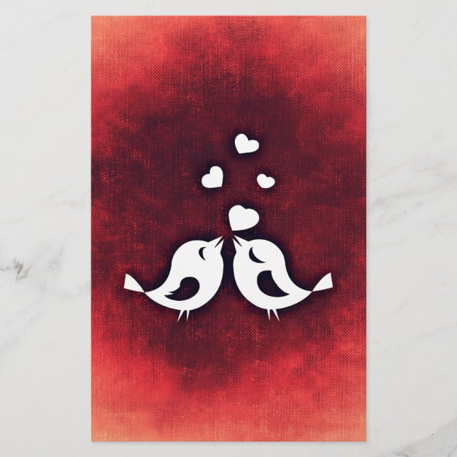 Pássaros apaixonados (Frente)