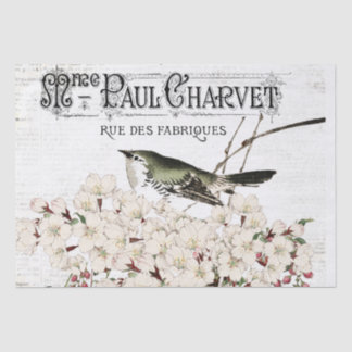 Pássaros e Papel Tecido Magnético