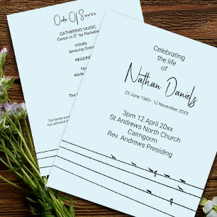 Pássaros em uma Celebração por Fio de Papel de Vid