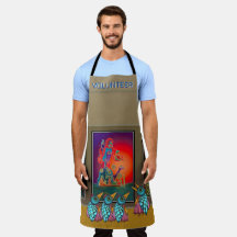 Pássaros Na Galeria Todo-O-Impressão Apron