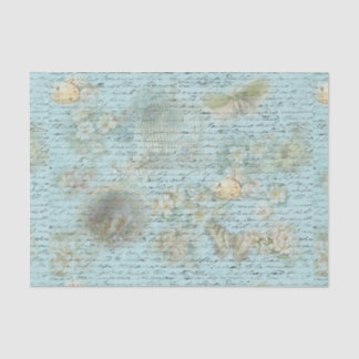 Pássaros Páscoas azuis e papel de dissociação de n