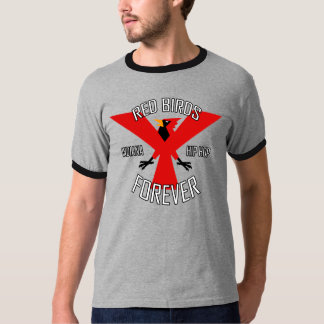 PÁSSAROS VERMELHOS PARA SEMPRE - Camiseta INDIANA