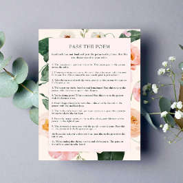 Passe O Poema | Chá de panela Floral de Pêssego Ro