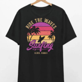 Passear a t-shirt do Waves Surfing