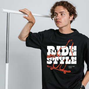 Passear com estilo vista de rua T-Shirt