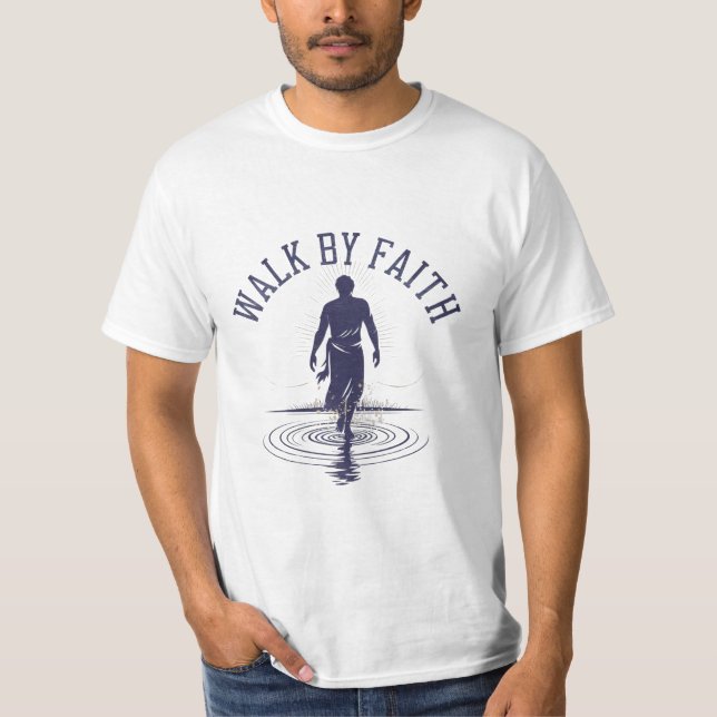 Passear por Camiseta Inspiracional Faith (Frente)