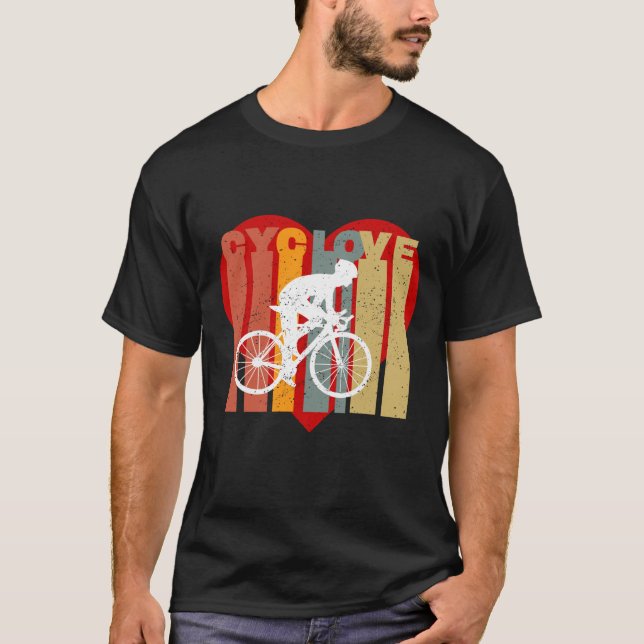 Passeio ciclino de T-Shirt (Frente)