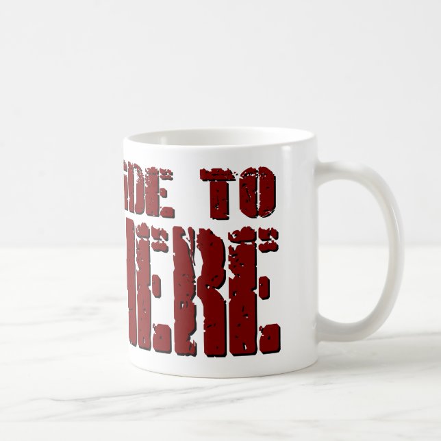 Passeio duro à caneca de café da nenhumaa parte (Direita)