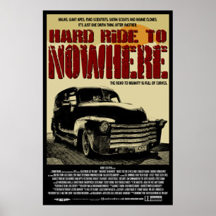Passeio duro ao poster do oficial da nenhumaa