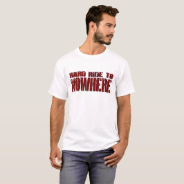 Passeio duro ao t-shirt dos homens da nenhumaa
