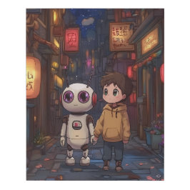 Passeio sob as Estrelas: Um Menino e seu Amigo Rob