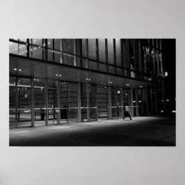 Passo da Noite Urbana em Tóquio - Impressão de Fot