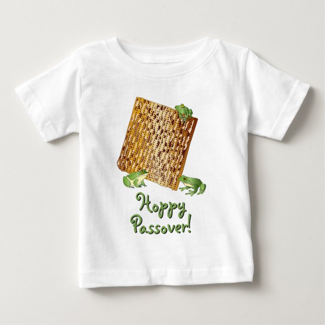 Passover Hoppy - Camiseta Bebê (Frente)