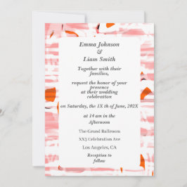 Pasta de carpete de seda cores Casamento Convite