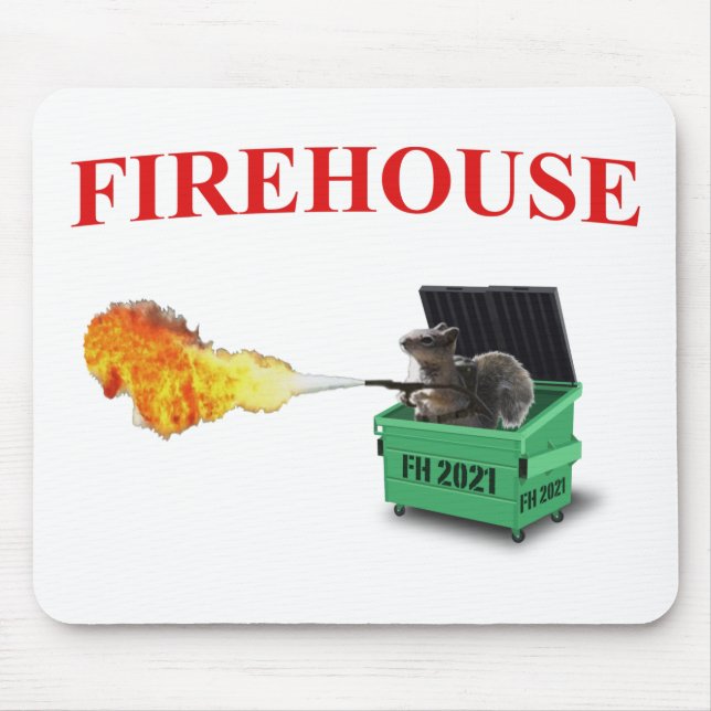 Pasta de Mousepad do Dumpster 2021 Firehouse (Frente)