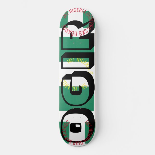 Pasta de skate de 1/4" do OGIR JMT NIGERIA (Frente)