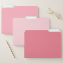 Pastas de Arquivos de Pastel Rosa bonito