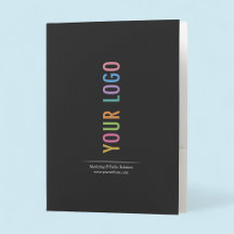 Pastas personalizadas com slot de Cartão de visita