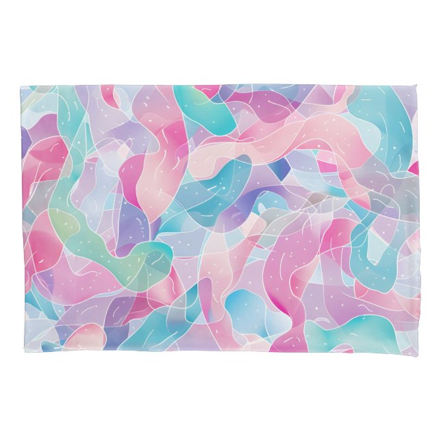 Pastel Abstract Ribbon Pattern (Frente)