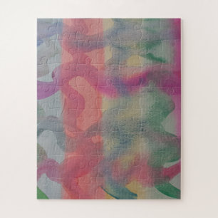 Pastel Abstrato Art Jigsera Quebra-cabeça