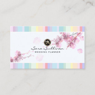Pastel CherryBlossom - Cartão de visita de Planner