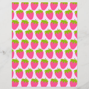 Pastel de Morango Rosa