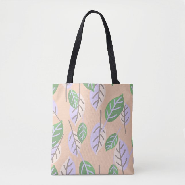 pastel deixa saco de tote (Frente)