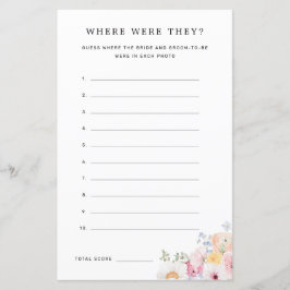 Pastel Floral Colorido Onde Eles Jogavam