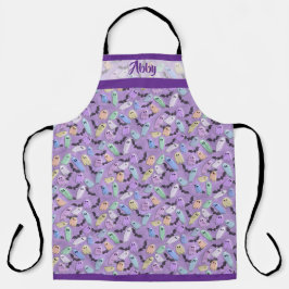 Pastel Ghosts Apron Kitchen Essencial