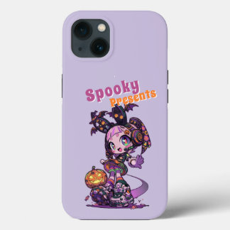 Pastel Goth Kawaii Spooky Anime Girl Halloween