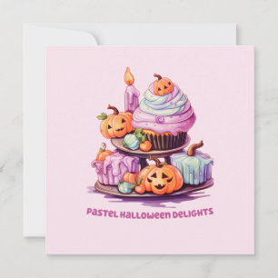 Pastel Halloween Delights - Bolo Pastel Encantador