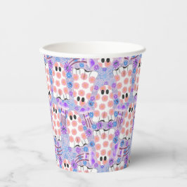 Pastel Halloween Floral Ghosts