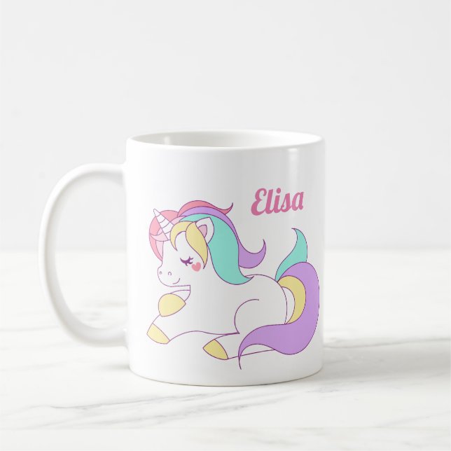 Pastel mágico personalizado bonito da caneca do (Esquerda)
