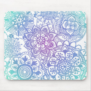 Pastel Mandala - Padrão Mousepad