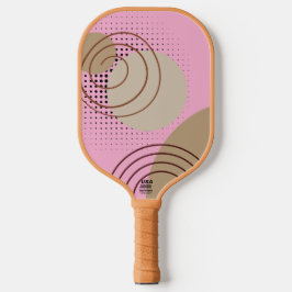 Pastel Pink Carbon Fibra Pickleball